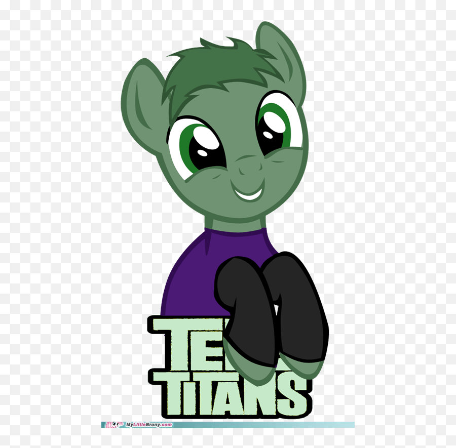 Beast Boy Is The Best Pony - My Little Brony My Little Teen Titans Beast Boy Pony Png,Beast Boy Png