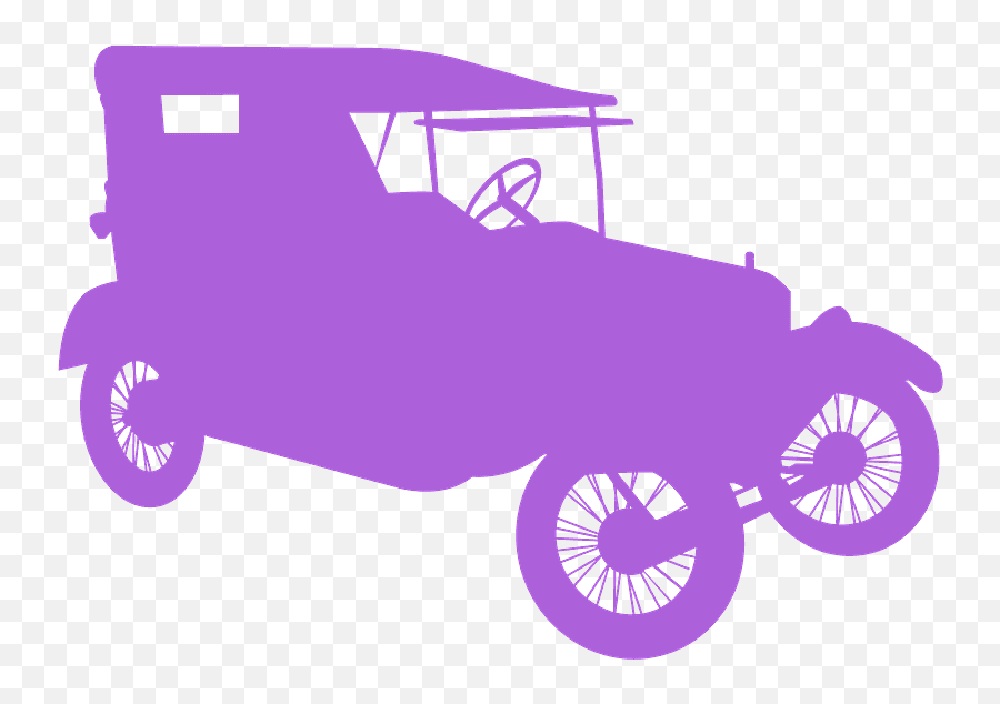 Ford Model T Car Silhouette - Free Vector Silhouettes Model T Ford Silhouette Png,Car Silhouette Png