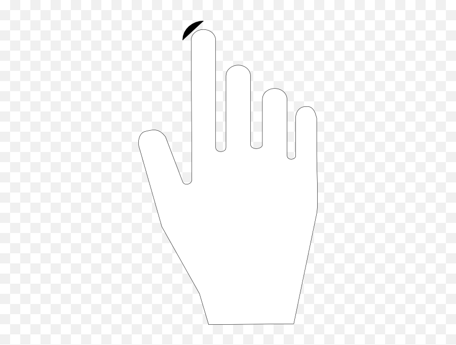 Hand Cursor Clip Art - Vector Clip Art Online Hand Png,Hand Cursor Png