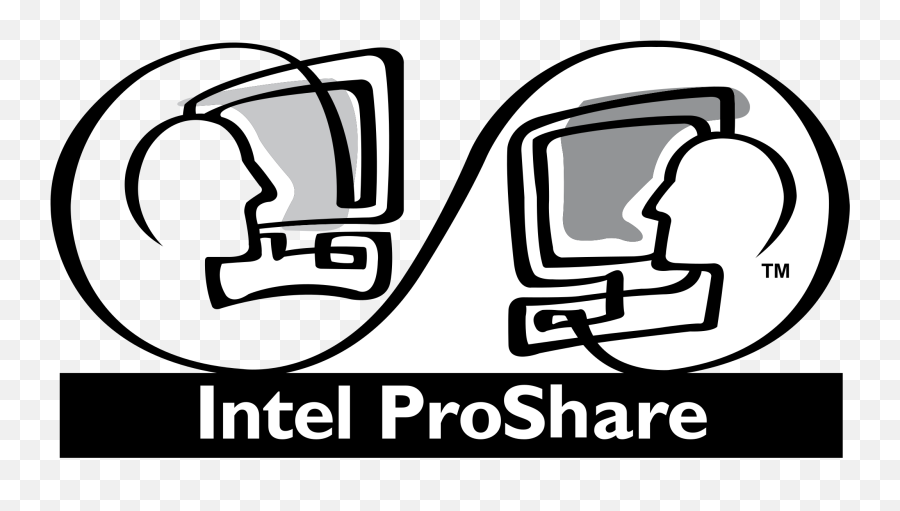 Download Intel Proshare Logo Png Transparent - Logo Full Clip Art,Intel Png