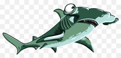 Cartoon Hammerhead Shark Clipart Png