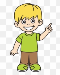 Big Girl Clipart - Pointing Finger png