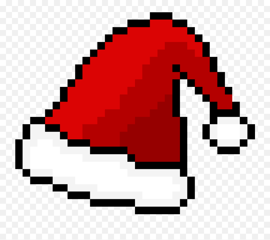 Pixilart - Santau0027s Hat Uploaded By Fortnitegirl Animal Crossing Leaf Png,Christmas Hat Png