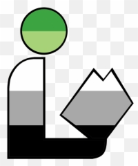 Aromantic Pride - Vertical Png,Pride Png