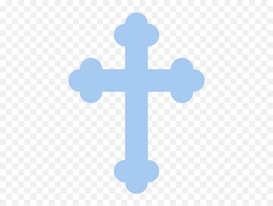 Blue Cross Clipart Png - Light Blue Cross Clipart,Cross Clip Art Png
