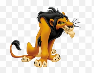 Lion King Characters Scar Transparent - Transparent Lion King Scar Png,Scar Transparent