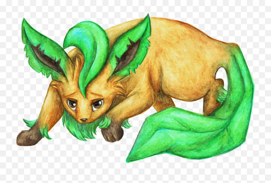 Kachnaart - Leafeon Png,Leafeon Png