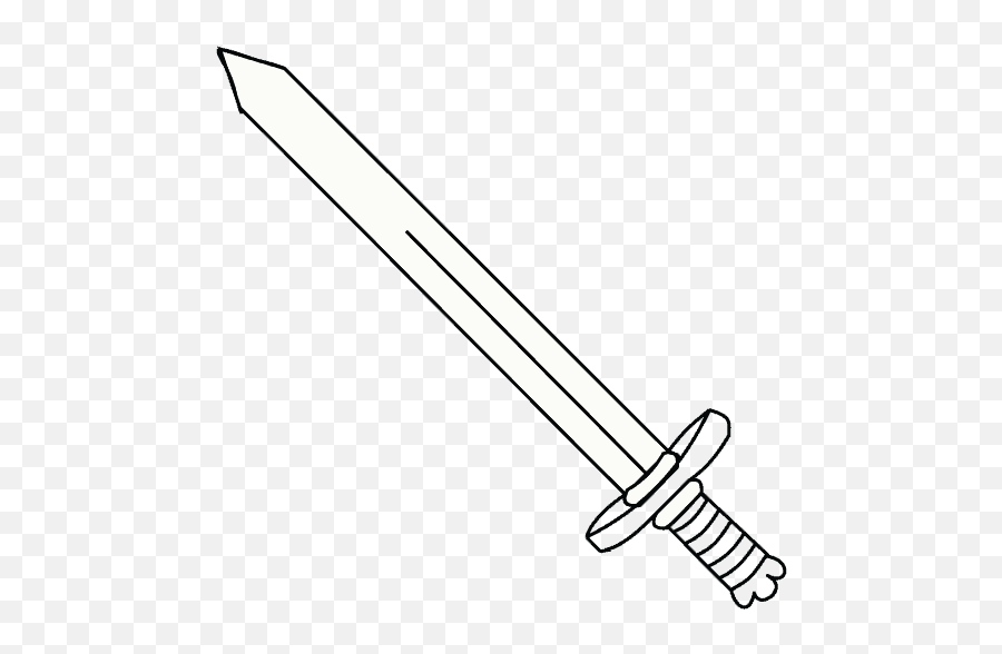 How To Draw A Sword - Collectible Sword Png,Cartoon Sword Png