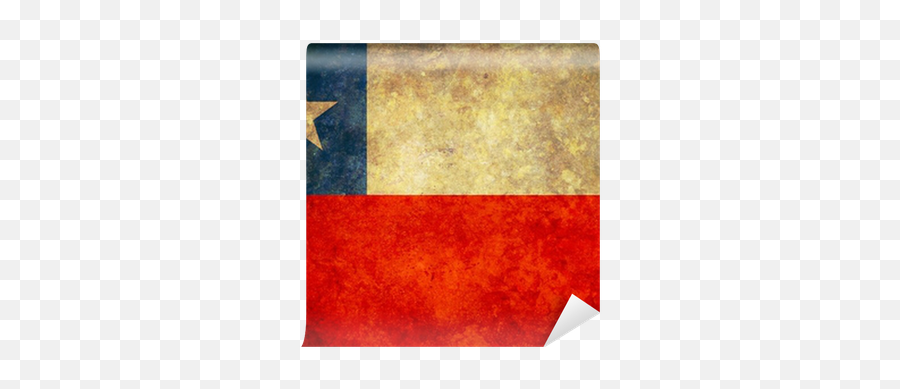 Grunge Chile Flag Wall Mural Pixers - Vertical Png,Chile Flag Png