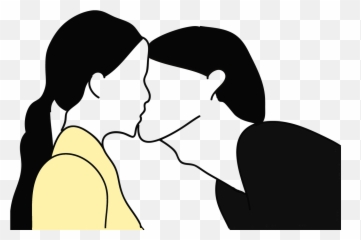 Pareja Beso Png Clipart - Heterosexual Png,Beso Png