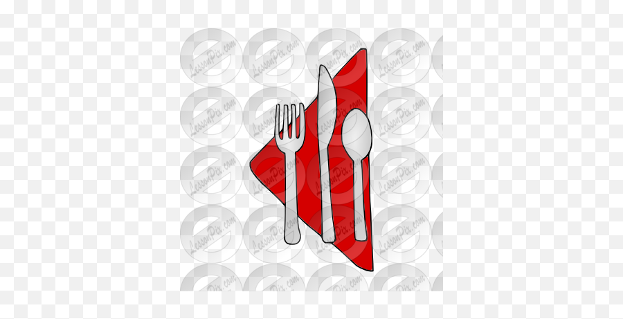 Lessonpix Mobile - Illustration Png,Silverware Png