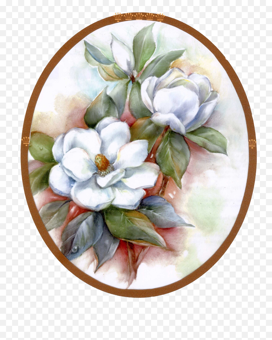 Magnolias - Magnolias Pintadas Png,Magnolia Png