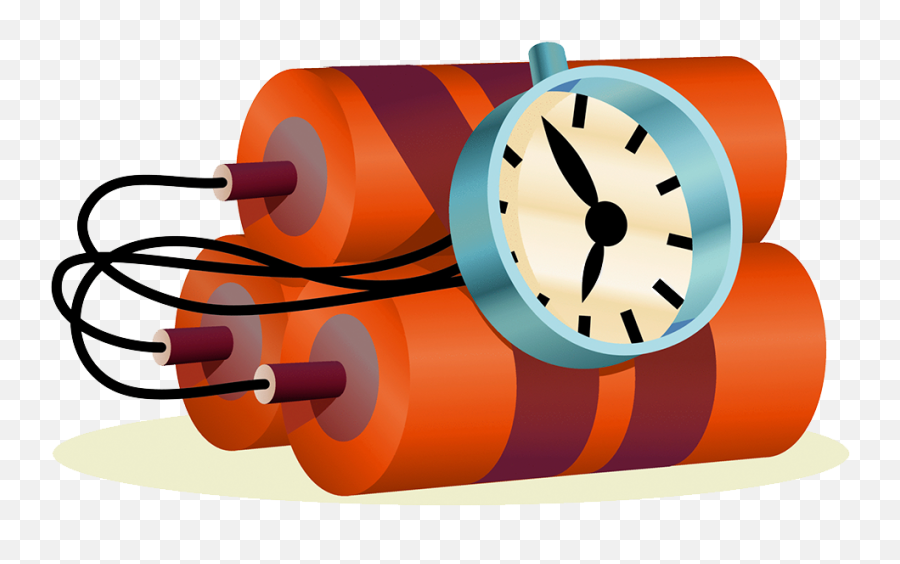 Clipart Explosion Illustration - Animated Time Bomb Png,Time Bomb Png