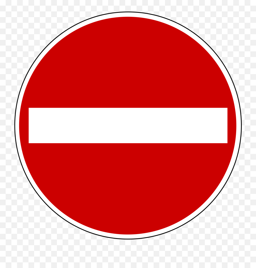Download Blank Traffic Sign Set - Wat Ban Laem Png,Do Not Symbol Transparent