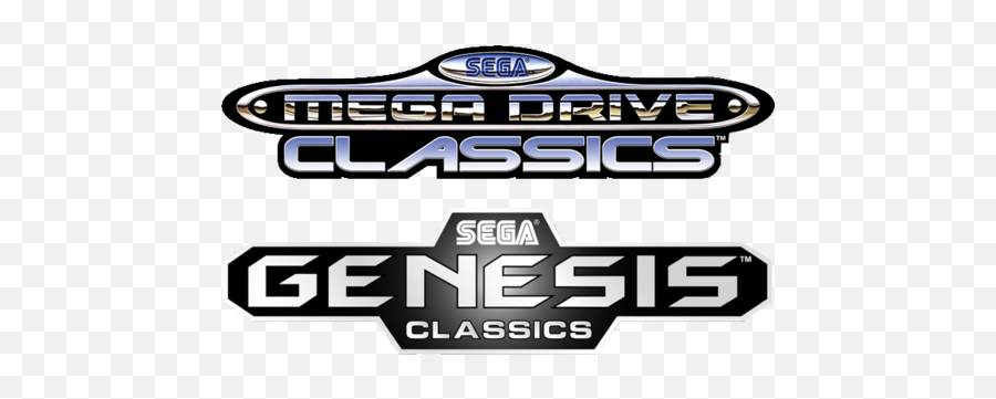 Sega Mega Drive Genesis Classics - Automotive Decal Png,Sega Mega Drive Logo