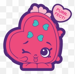 Number 6 Clipart Shopkins Picture 1758023 - Shopkins Heart Png,Shopkins Png