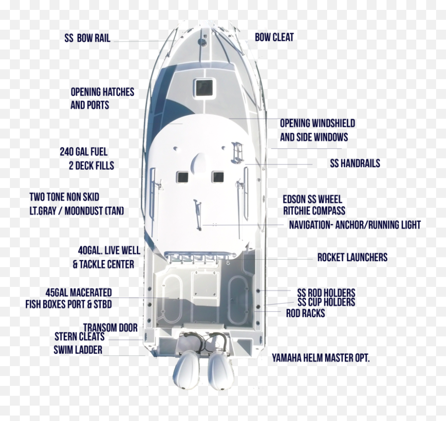 285 U2014 Northcoast Boats - Vertical Png,Fishing Boat Png