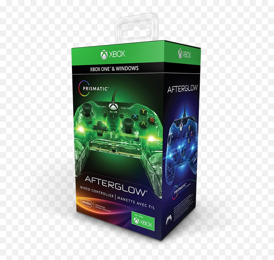 Afterglow Wired Controller - Pdp Afterglow Xbox One Controller Png,Xbox One Controller Transparent Background