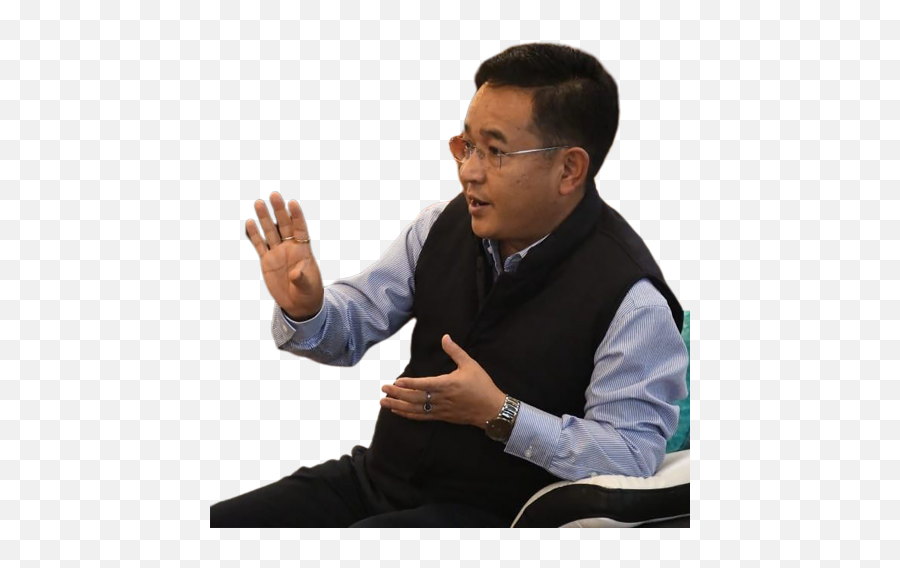 Prem Singh Tamang Transparent Background Image For Free - Sitting Png,Joint Transparent Background