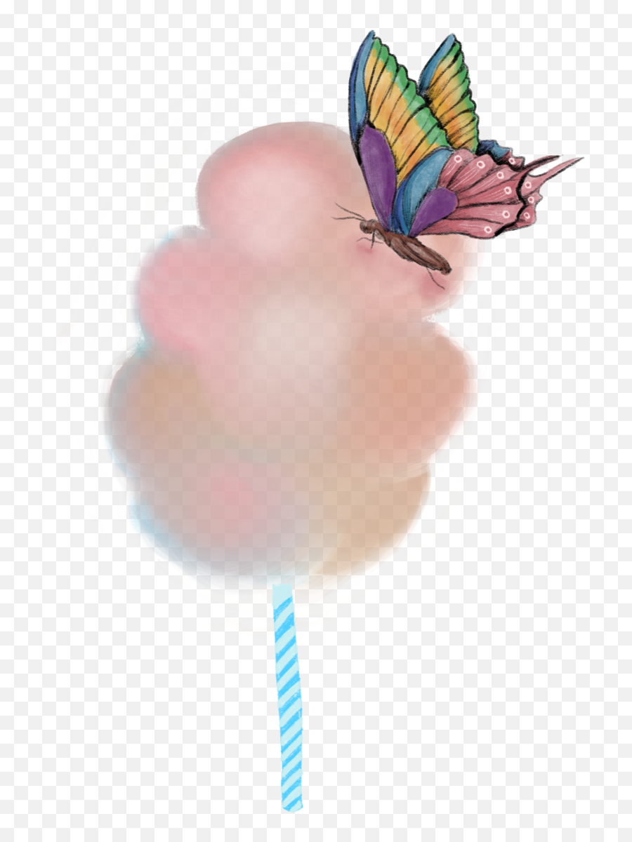 Cotton Candy Butterfly U2014 Original Ordinary Png Transparent