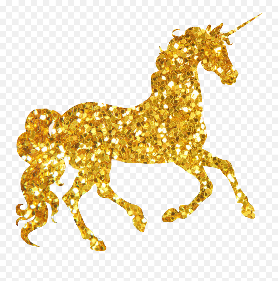 Unicorns Gold Glitter Transparent U0026 Png Clipart Free - Transparent Background Gold Unicorn Png,Transparent Unicorn