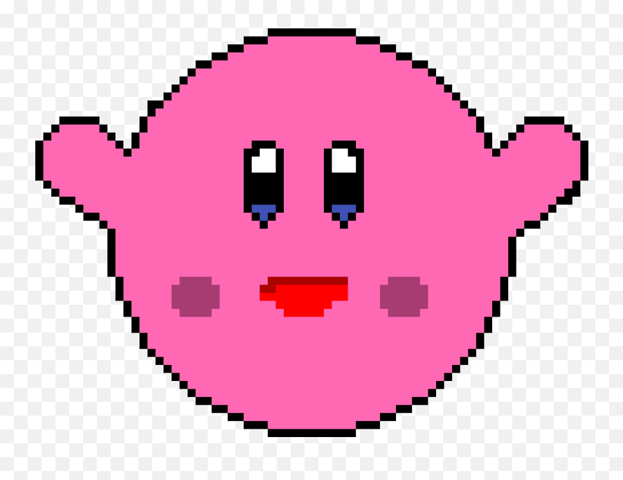 Pixilart - Kirby Head By Fernski98 Pixilart Png,Kirby Icon