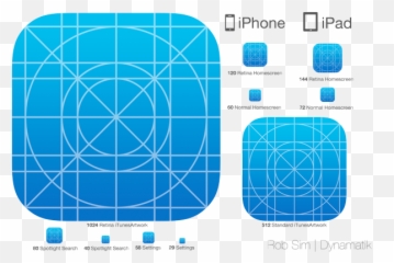 Ios 7 Icon Template - App Psd png