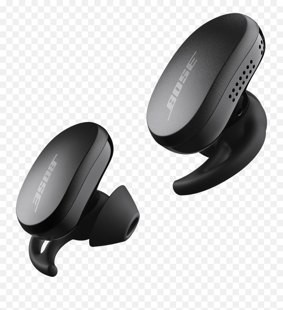 Best True Wireless Earbuds 2020 - Bose Quietcomfort Earbuds Black Png,Headphone Icon Stuck On Tablet