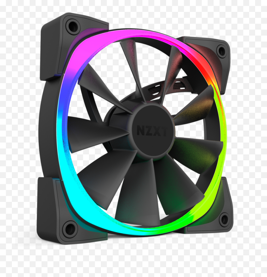 Aer Rgb Digitally Controlled Led Fans Nzxt - Nzxt Aer Rgb 120 Png,Youtube Icon 140x140