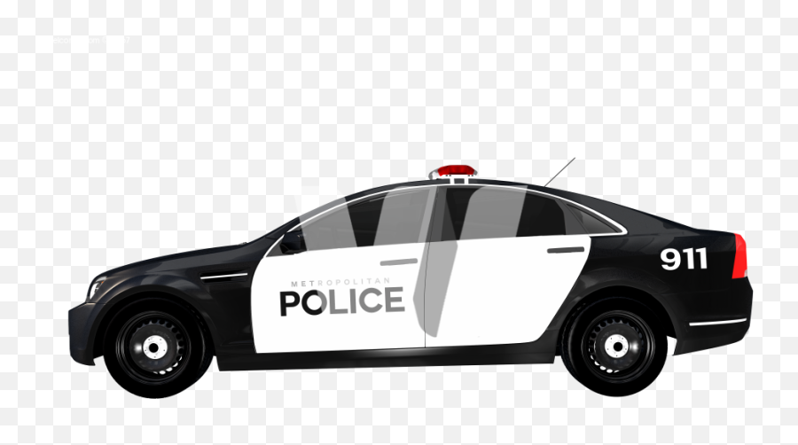 Side View Police Car - Police Car Icon Side Png,Car Icon Side View