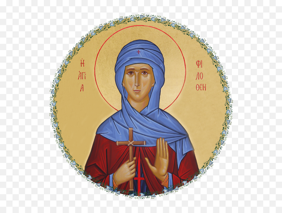 K - Religious Veil Png,St Lydia Icon