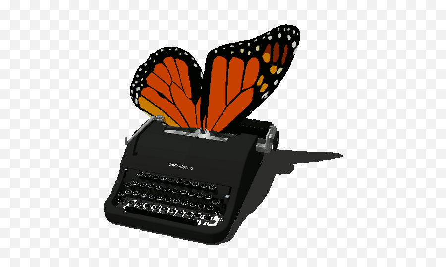 Top Transparent Butterfly Stickers For Android U0026 Ios Gfycat - Animated Transparent Typewriter Gif Png,Butterfly Transparent