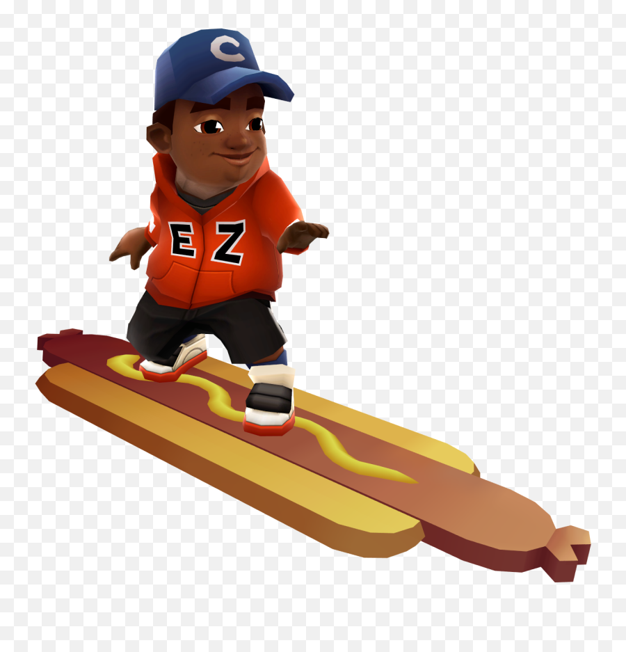 Subway Surfers - World Tour Subway Surfers Characters Chicago Png,Subway Surfer Icon