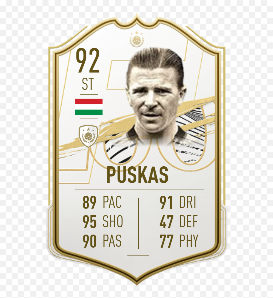 Ferenc Puskás - Fifa 21 Icon Player Kompany Fifa 21 Card Png,Time Passing Icon