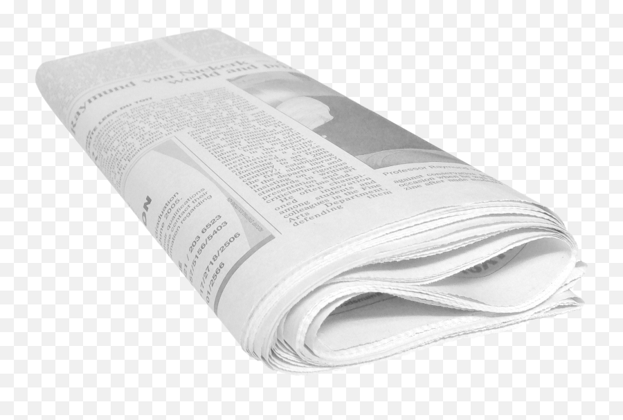 Newspaper Transparent Images Png - Folded Newspaper On Table,News Paper Png