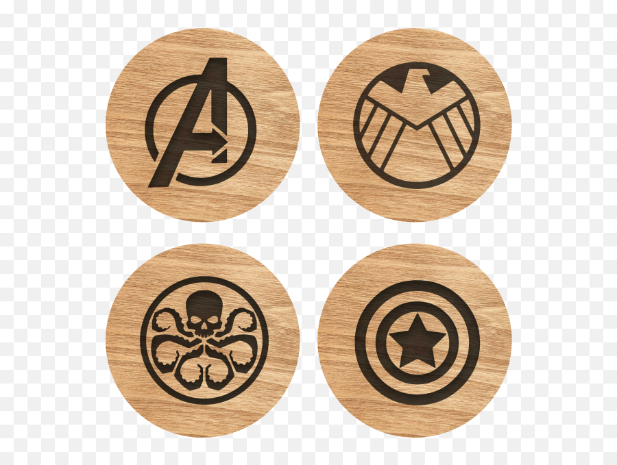 Avengers Coasters Set Geek - Cincinnati Museum Center At Union Terminal Png,Avengers Icon Pack