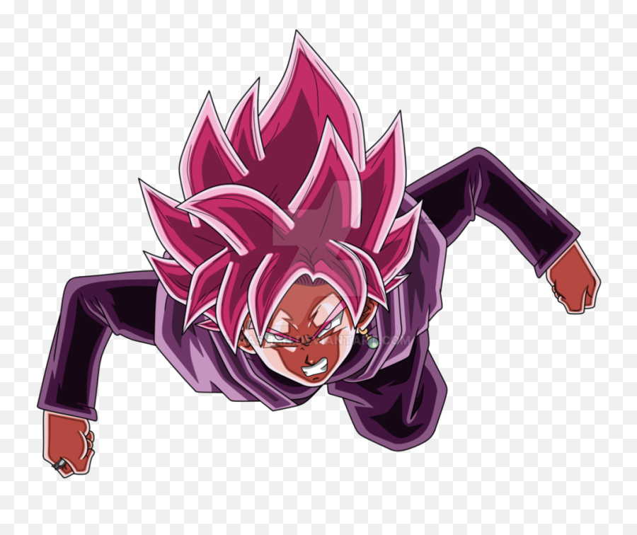 Download Goku Super Saiyan Clear - Rose Goku Black Png,Goku Black Png