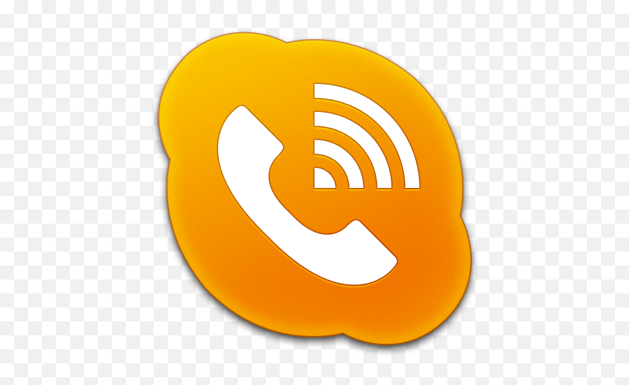 Skype Phone Alt Orange Icon - Skype Icons Softiconscom Skype Phone Call Icon Svg Png,About Us Button Icon