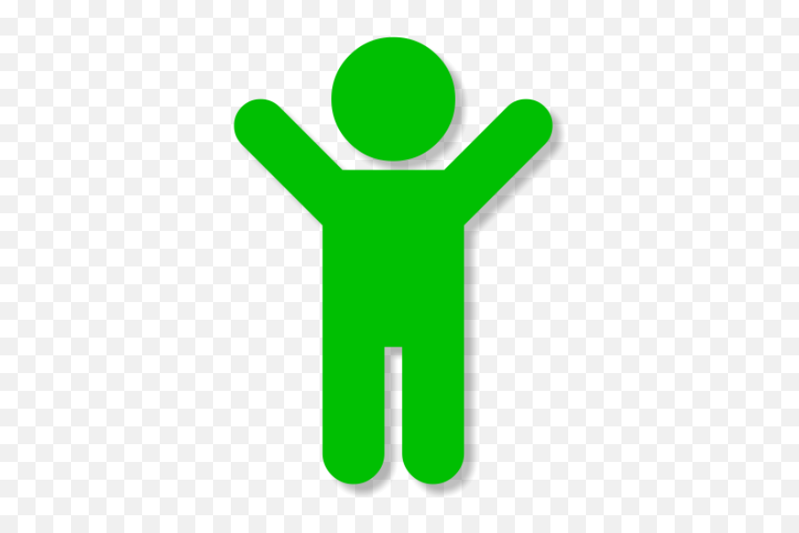 Classes - Dot Png,Green Person Icon