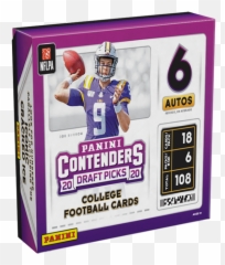 The Panini America Quality Control Gallery 2020 Contenders - 2021 Draft Picks Nfl png