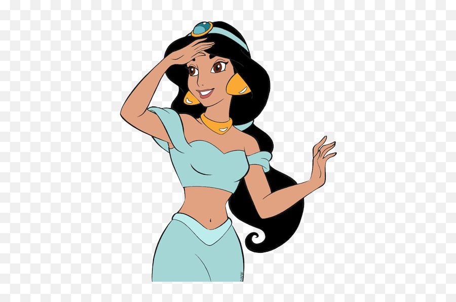 Jasmine Clip Art Disney Galore - Jasmine Clipart Png,Princess Jasmine Png