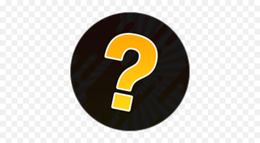 The Secret Ending - Roblox Language Png,Gold Question Mark Icon