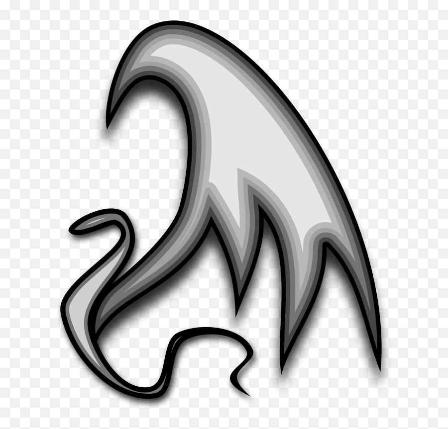Free Clip Art Flying Serpent 1 By Merlin2525 - Sayap Naga Logo Png,Serpent Icon