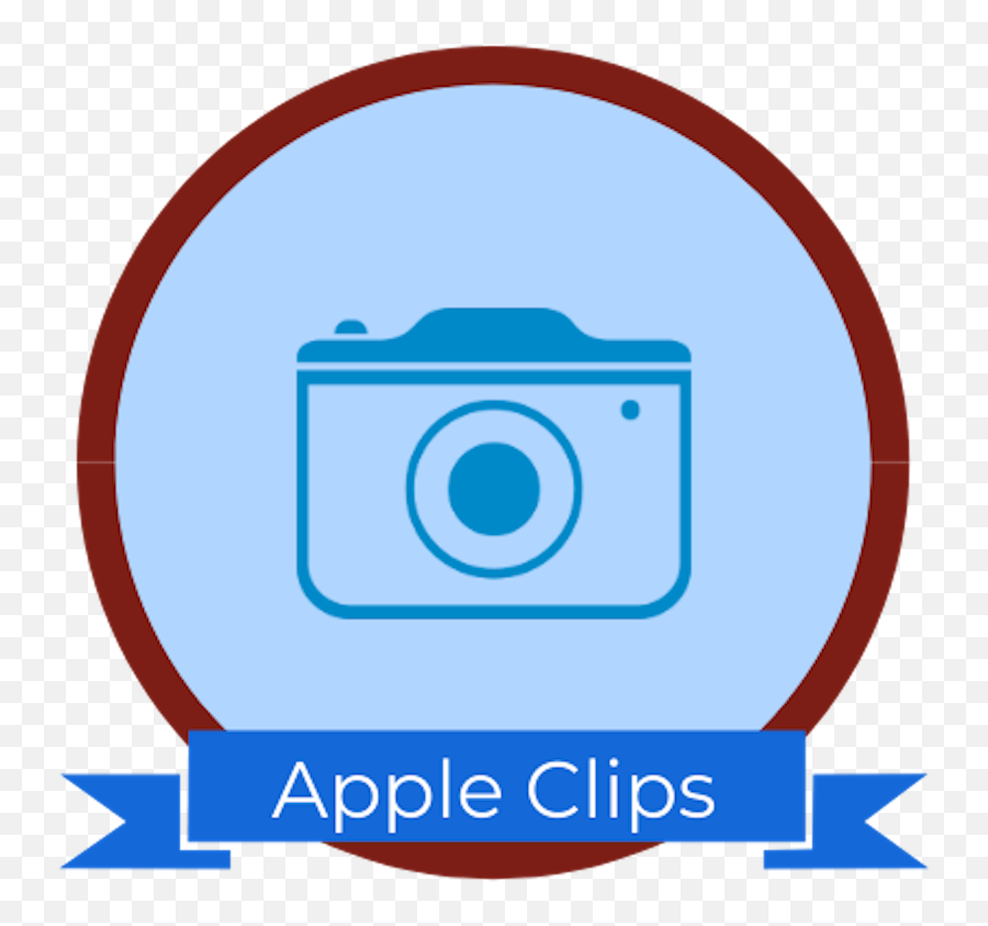 Apple Clips Workshop - Credly Digital Camera Png,Dslr Icon