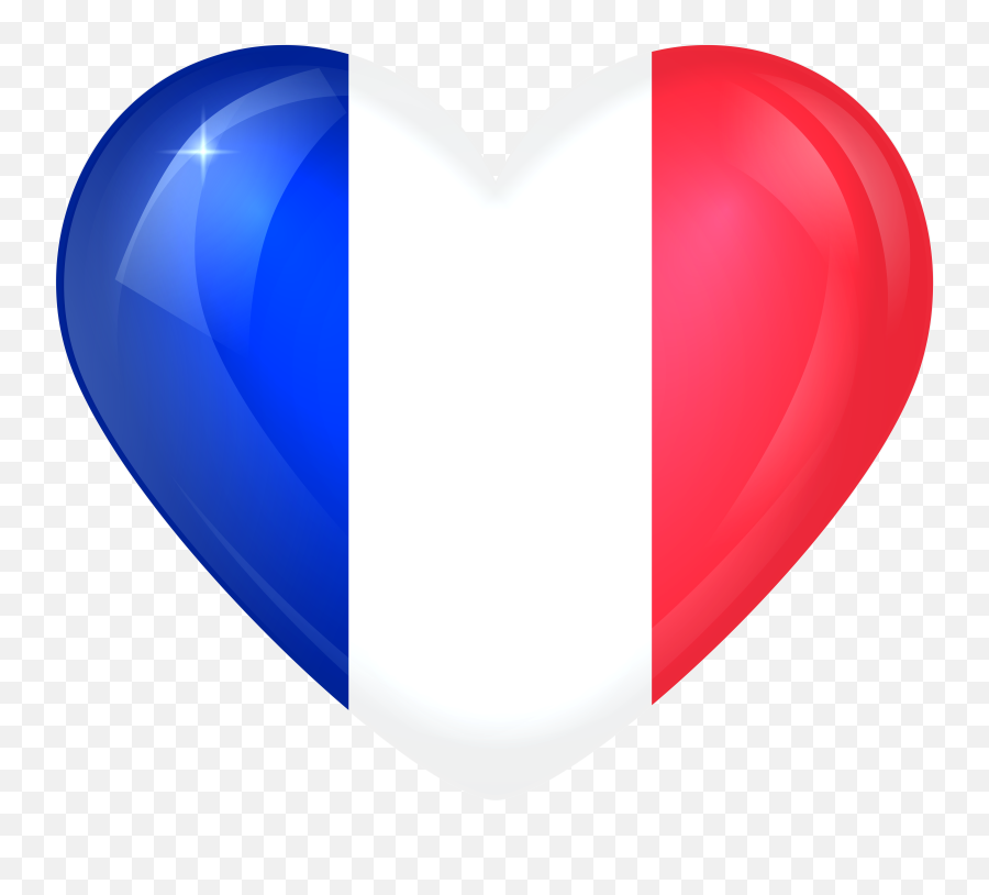France Flag Png Picture - French Flag Heart Transparent Background,French Flag Png
