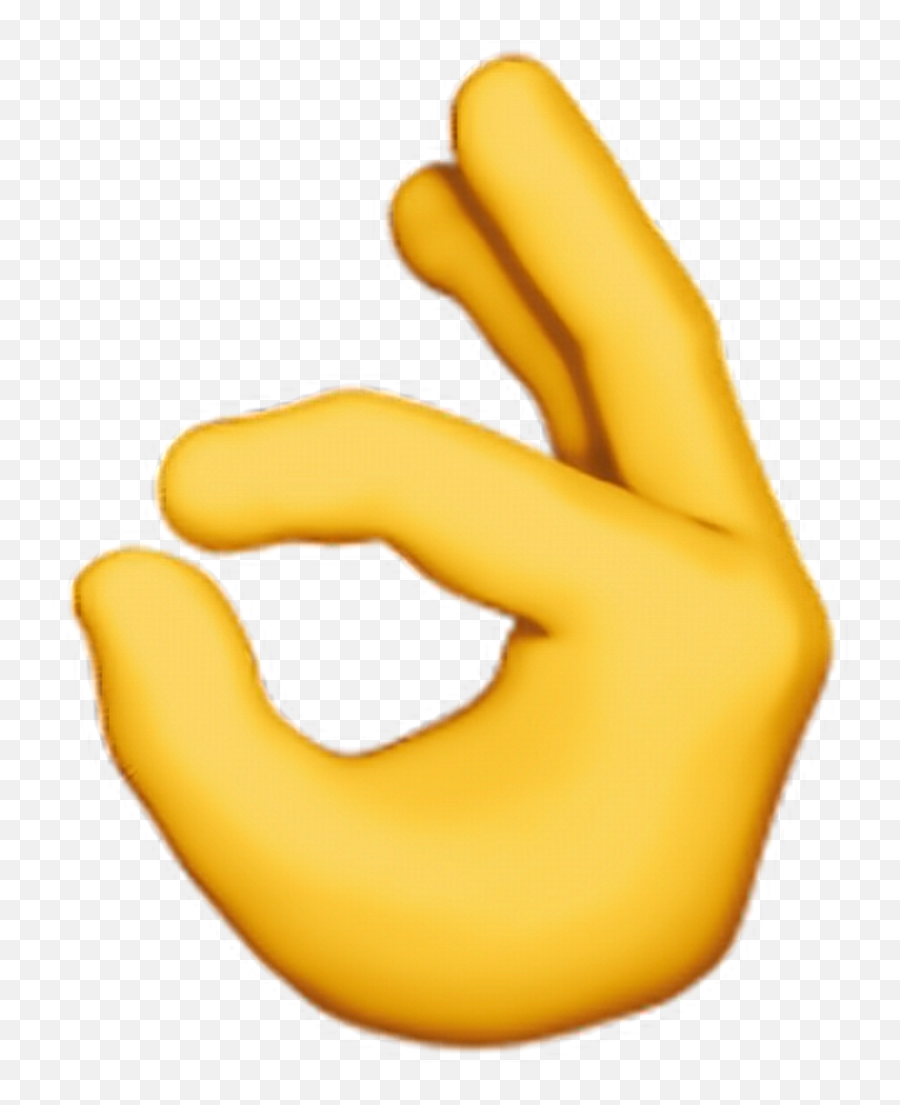 Finger Clipart Okay - Transparent Ok Hand Emoji Png,Ok Hand Sign Png