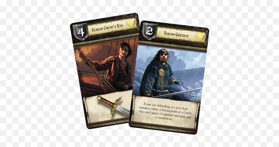 The Great Housesu0027 Greatest Leaders - Fantasy Flight Games Got Board Game Greyjoy Cards Png,Game Of Thrones Icon Png