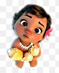 Moana Clipart Transparent Background - Baby Moana Transparent Background Png,Maui Moana Png