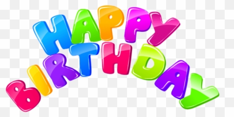 Free Png Download Happy Birthday - Transparent Background