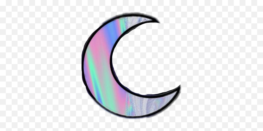 Holographic Sticker - Holographic Stickers Moons Png,Png Phonographic